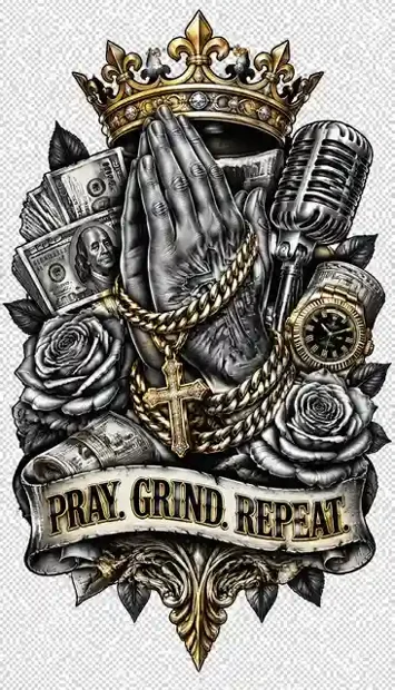 HIP-022 streetwear T-shirt design