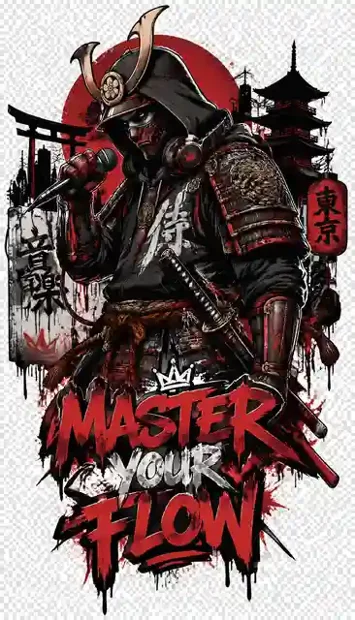 HIP-024 streetwear T-shirt design