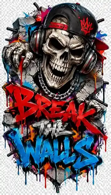 HIP-028 streetwear T-shirt design