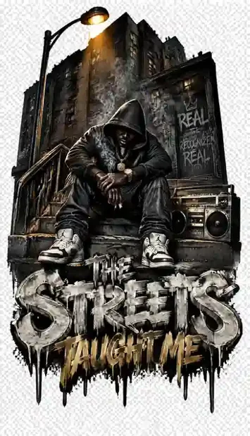 HIP-032 streetwear T-shirt design