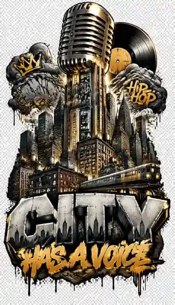 HIP-041 streetwear T-shirt design